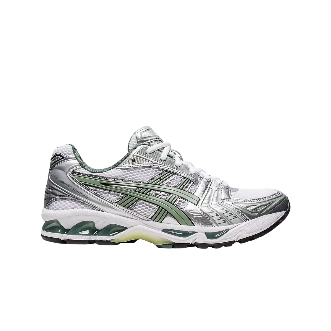 Asics Asics Gel-Kayano 14 White Pure Silver Slate Grey Sage
