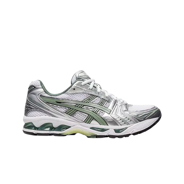 Asics Asics Gel-Kayano 14 White Pure Silver Slate Grey Sage - view 2