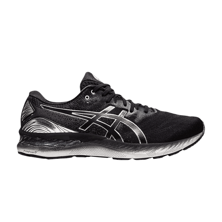 Asics Asics Gel Nimbus 23 Platinum 'Black Pure Silver'