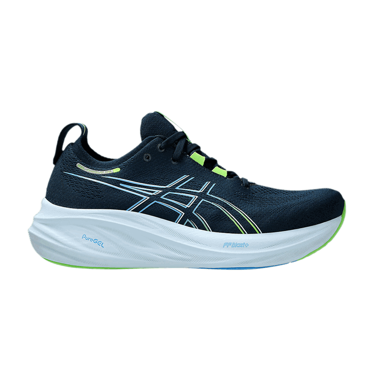 Asics Asics Gel Nimbus 26 Wide 'French Blue Electric Lime'