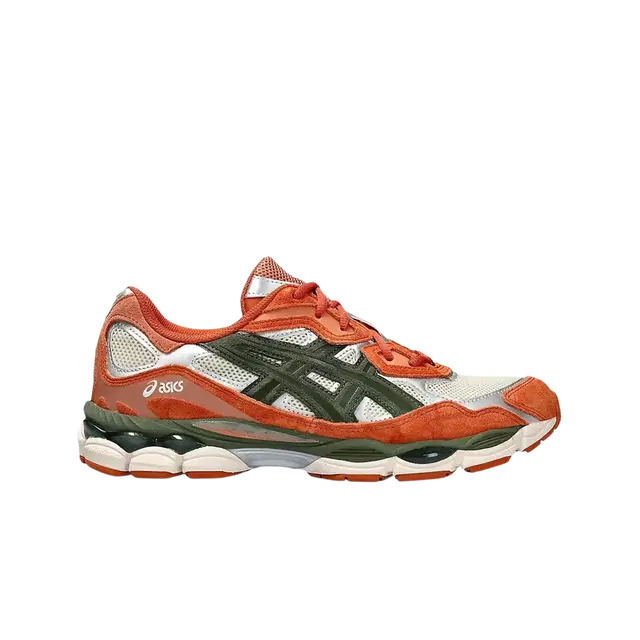 Asics Asics Gel-NYC Oatmeal Forest Green Orange - view 1