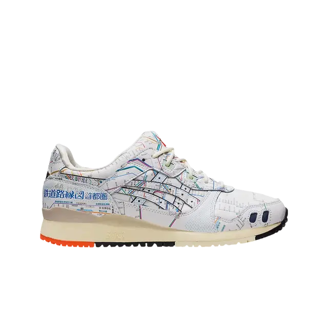 Asics Asics Gel-Lyte III atmos Tokyo Subway - view 2