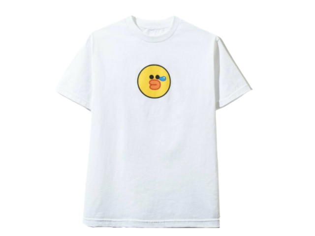 Anti Social Social Club Assc × Line Friend Tee White Duck - view 1