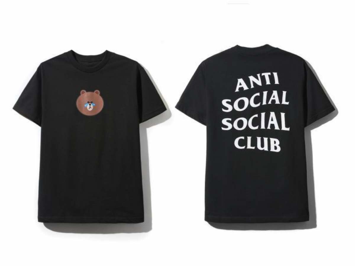 Anti Social Social Club Assc Brown Black Tee