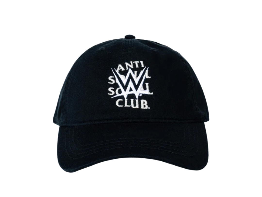Anti Social Social Club Anti Social Social Club x WWE Lockout Cap Black