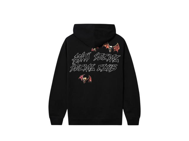 Anti Social Social Club Anti Social Social Club Get Metal Hoodie Black - view 1