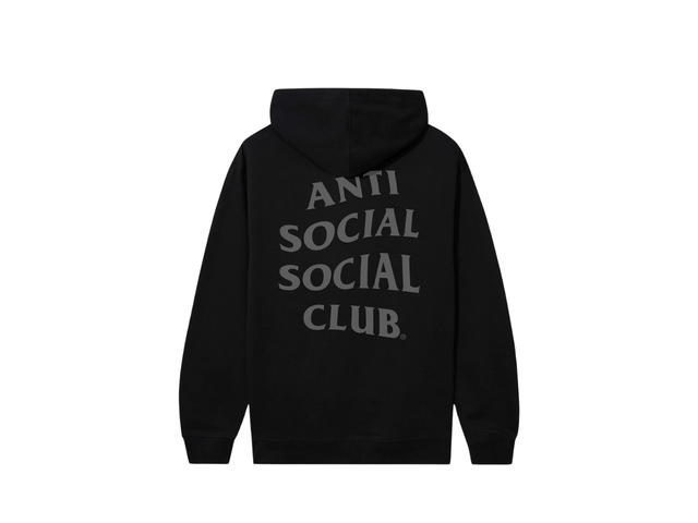Anti Social Social Club Anti Social Social Club Tonal Mind Games Hoodie Black - view 1