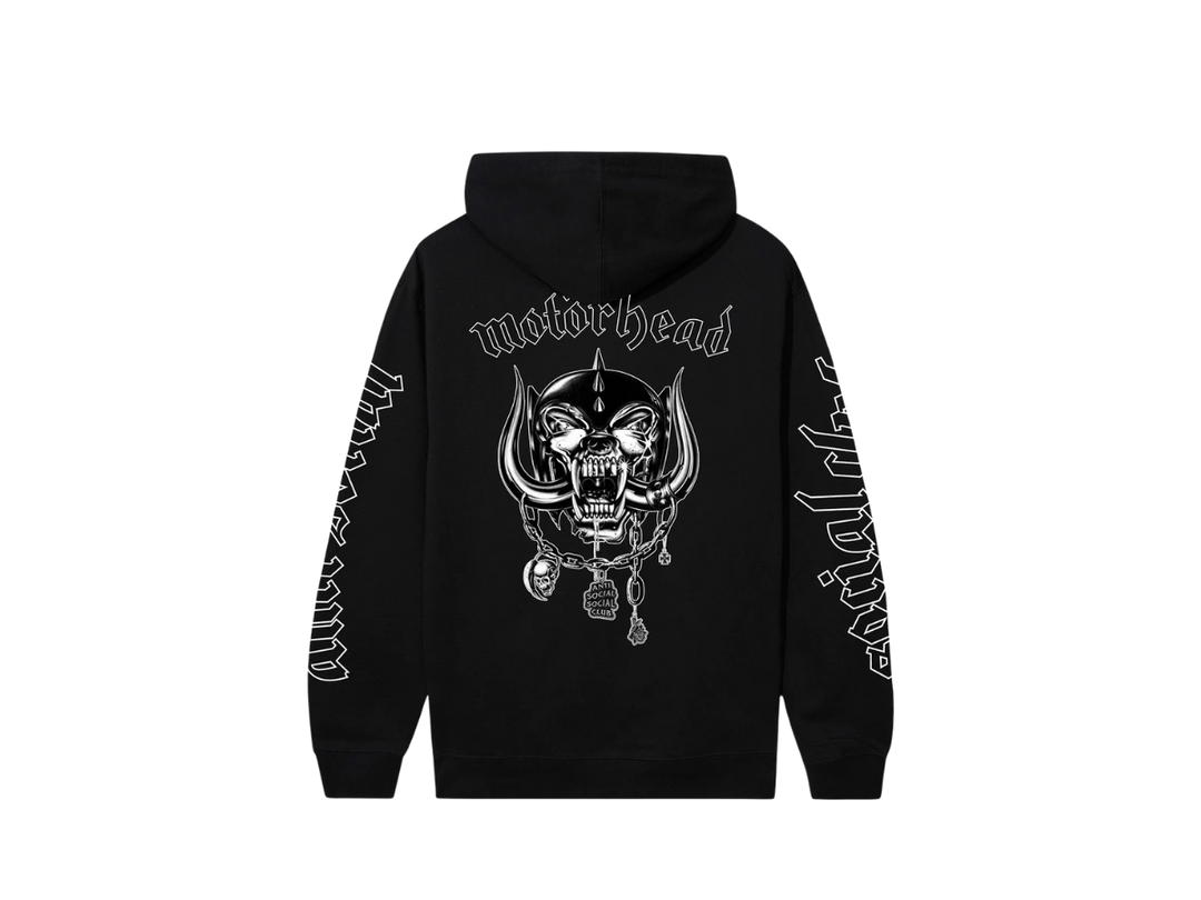 Anti Social Social Club Anti Social Social Club x Motörhead Social Pig Hoodie Black