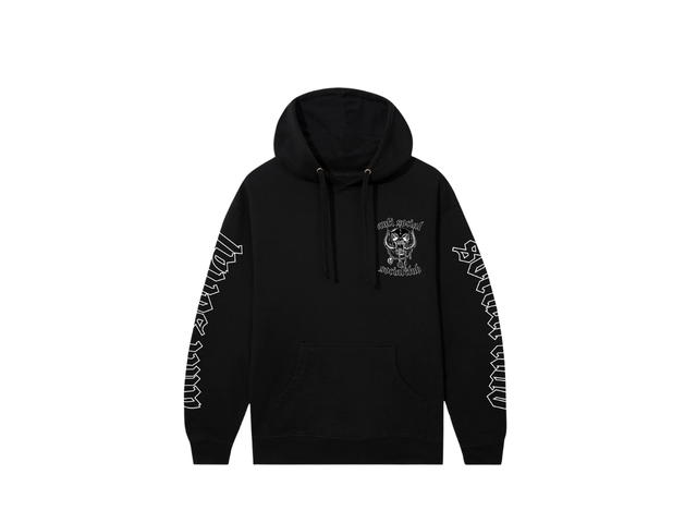 Anti Social Social Club Anti Social Social Club x Motörhead Social Pig Hoodie Black - view 2