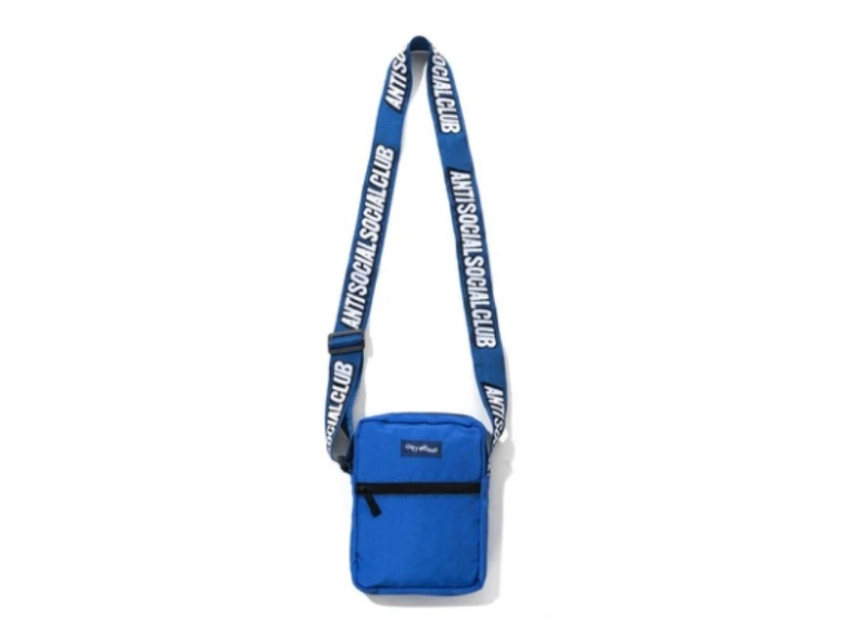 Anti Social Social Club ASSC Shoulder Bag navy blue