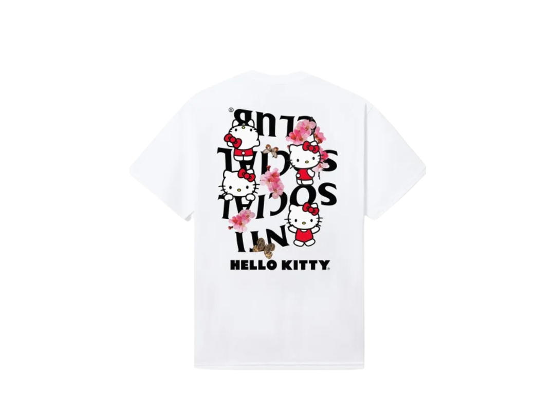 Anti Social Social Club Anti Social Social Club x Hello Kitty Hello Kitty Tee White