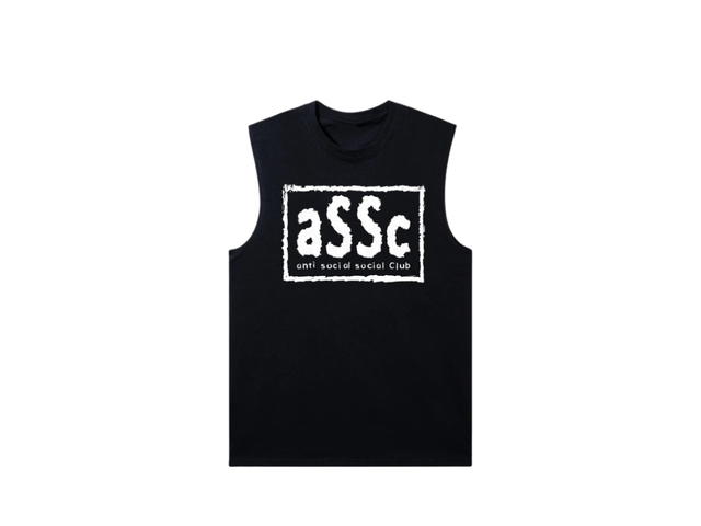 Anti Social Social Club Anti Social Social Club x WWE NWO Muscle Tank Black - view 1