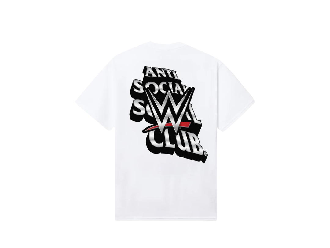 Anti Social Social Club Anti Social Social Club x WWE Wrestlemania Tee White