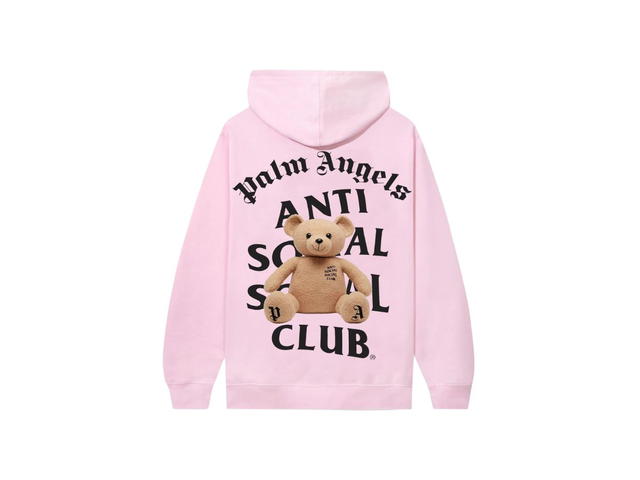 Anti Social Social Club ASSC X Palm Angels Hoodie Pink - view 2