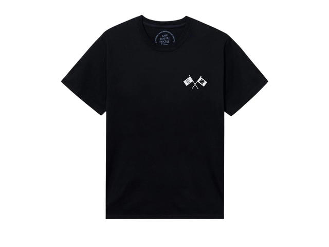 Anti Social Social Club ASSC x Undefeated Chess Club Tee Black - view 2