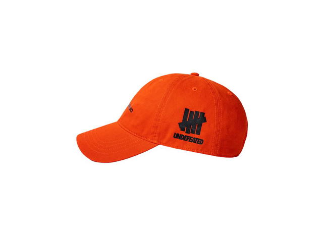 Anti Social Social Club ASSC x Undefeated Still Paranoid Cap Orange - view 2