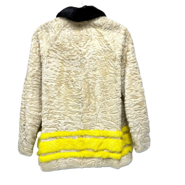 Moncler Astrakhan Gum Rouge Apparel Fur Short Coat Apparel Long SleeveJacket - view 2