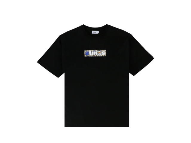 Atmos Atmos X Onepiece Wanted Poster Box Logo T-Shrts Black Luffy Black - view 1