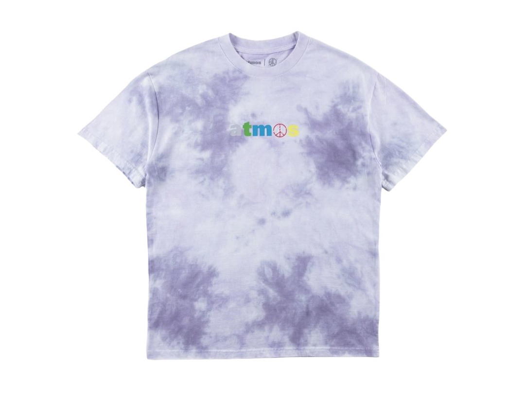 Atmos ATMOS x SW LOGO TEE TIE DYE PUEPLE