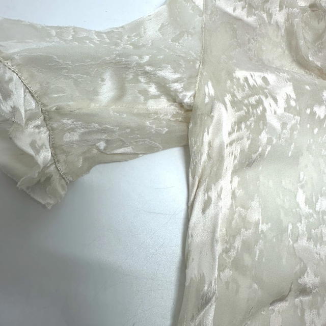 Balenciaga AUTHENTIC BALENCIAGA See-Through Top White Size34 - view 4