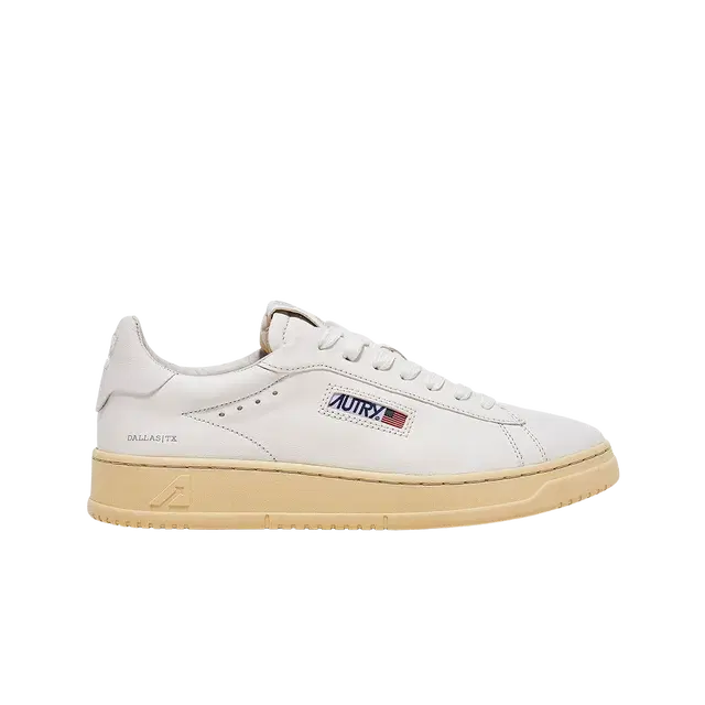 Autry Autry Dallas Low Goatskin Sneakers White - view 1