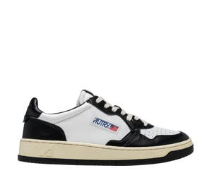 Buy Autry Medalist Low Leather Sneakers Black White at Sasom – Authentic and Ready to Ship