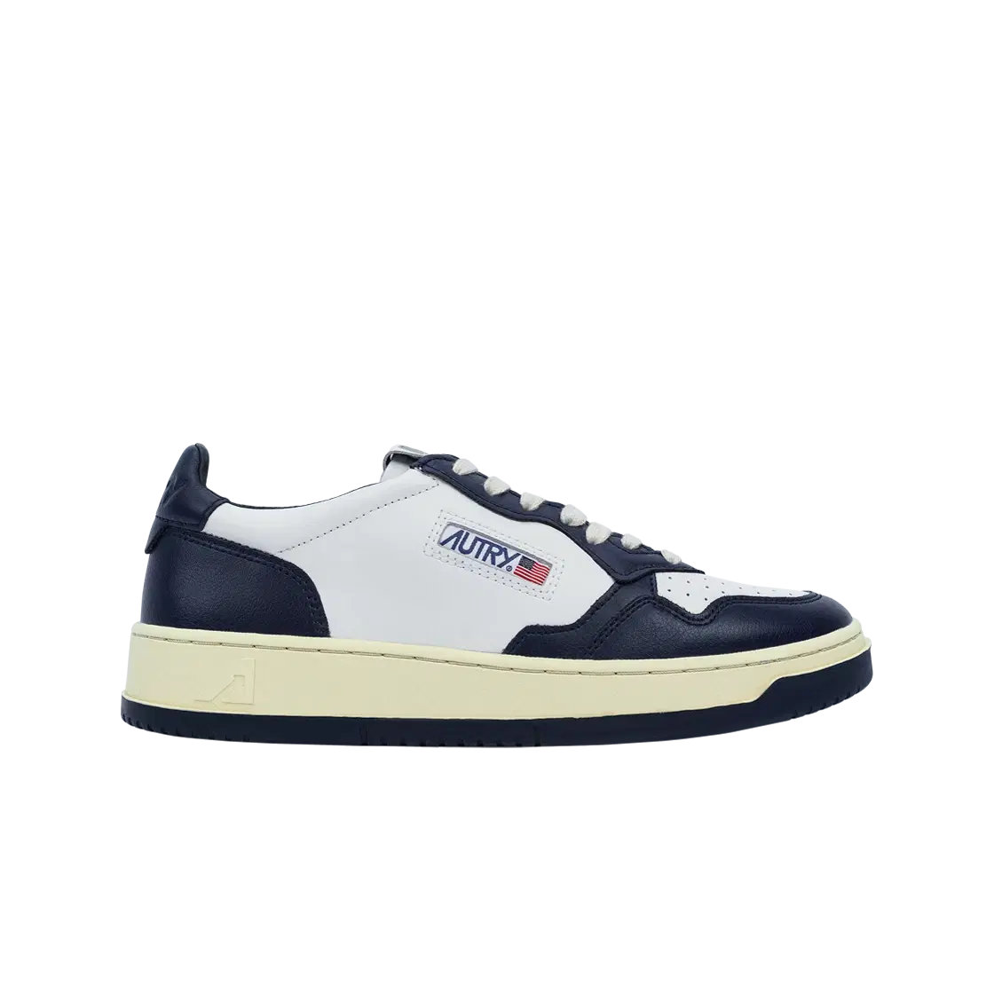 Autry Autry Medalist Low Leather Sneakers Blue White