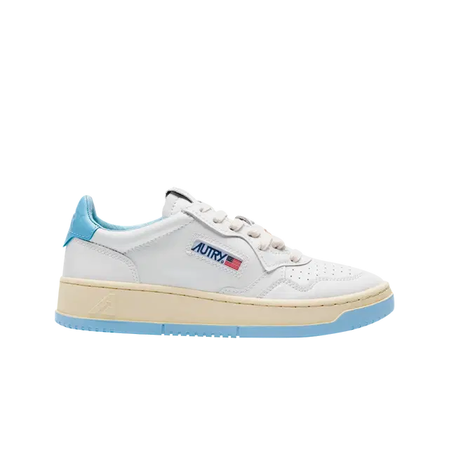 Autry Autry Medalist Low Leather Sneakers White Sea - view 1