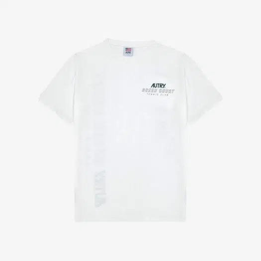 Buy Autry Tennis Club Court T-Shirt White at Sasom – Authentic and Ready to Ship