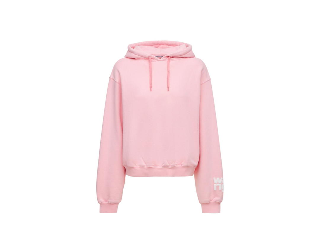 Alexander Wang Alexander Wang Terry Sweatshirt Hoodie Pink