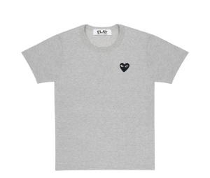 Buy Play Comme des Garcons Black Heart T-Shirt Gray at Sasom – Authentic and Ready to Ship