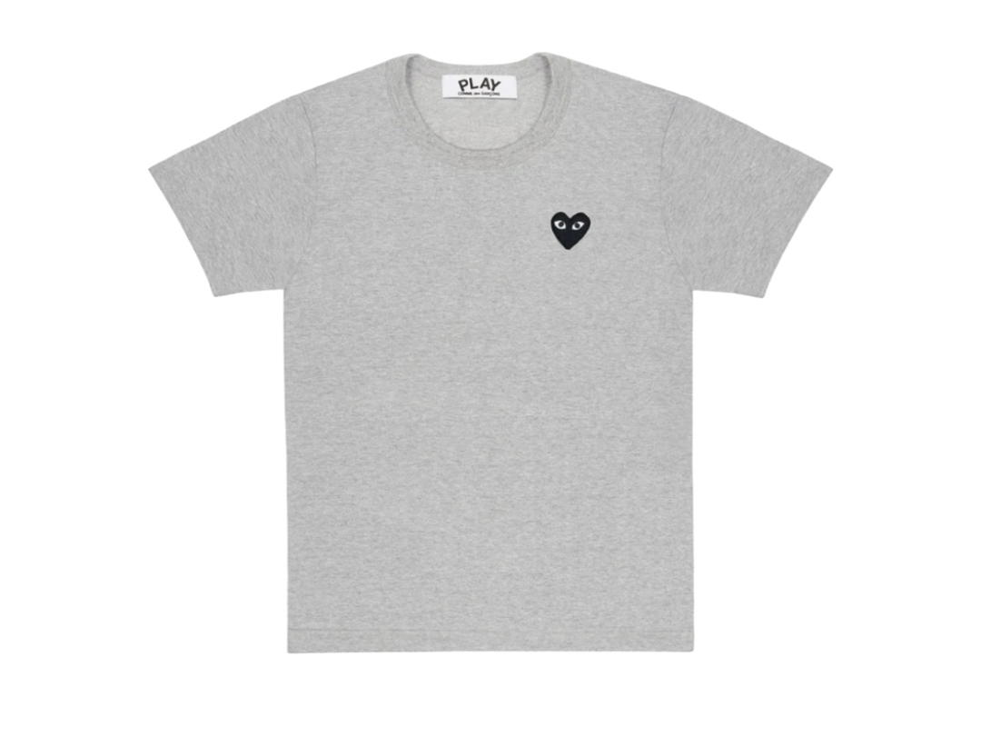 Comme des Garcons Play Comme des Garcons Black Heart T-Shirt Gray
