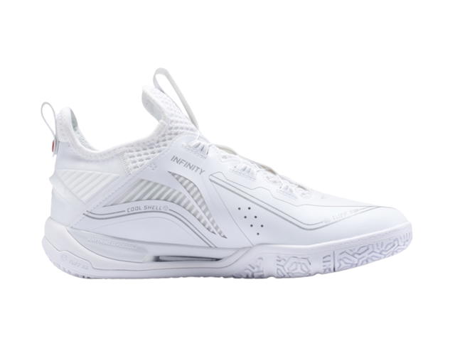 Li-Ning LiNing Stick to the Ground Flight MAX Anti Slip Wear Resistant Low Top Badminton White - view 1