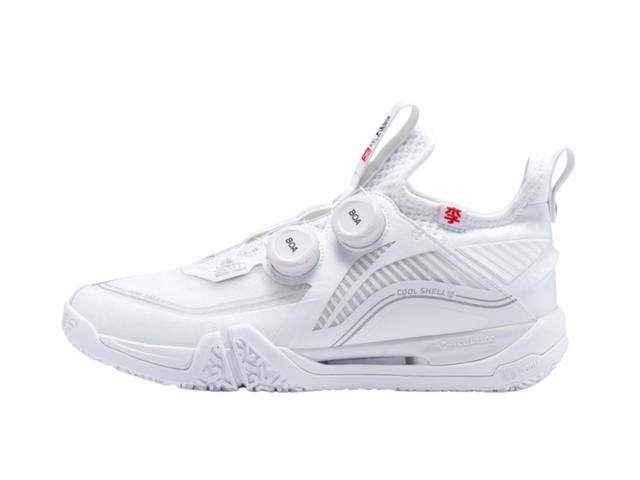 Li-Ning LiNing Stick to the Ground Flight MAX Anti Slip Wear Resistant Low Top Badminton White - view 2
