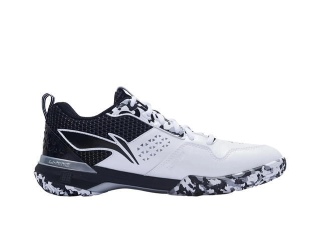Li-Ning LiNing Blade Pro Anti Slip Wear Resistant Low Top Badminton Shoes Unisex White Black - view 1