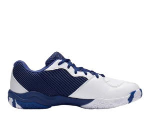 Buy LiNing Sound Waves 2 Cushioned Slip Resistant Abrasion Resistant Low Top Badminton Shoes White Dark Blue at Sasom – Authentic and Ready to Ship