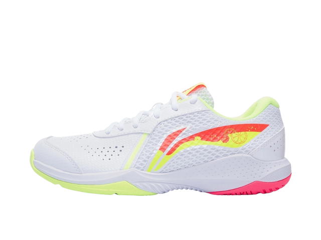 Li-Ning LiNing Thunder Series Lite Low Top Badminton Shoes Unisex Golden Tangerine Lemon - view 2