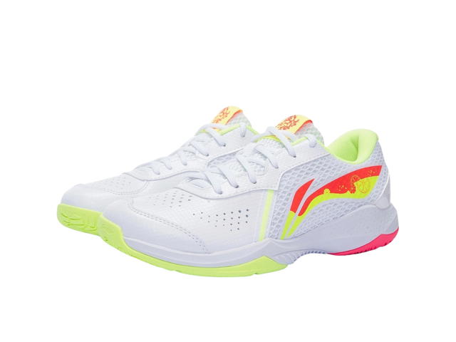 Li-Ning LiNing Thunder Series Lite Low Top Badminton Shoes Unisex Golden Tangerine Lemon - view 3
