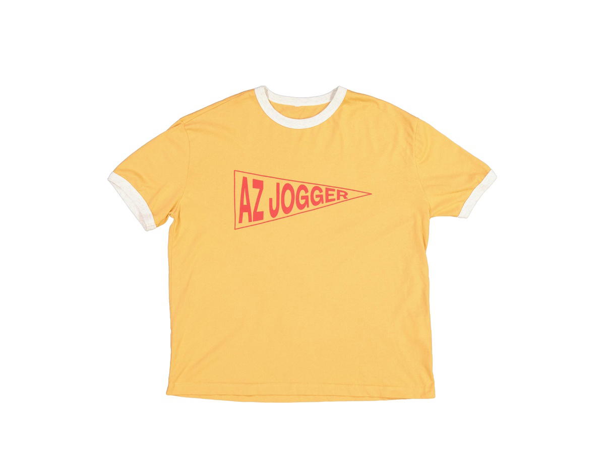 Alex Zono Alex Zono AZ Jogger Ringer Tee Yellow