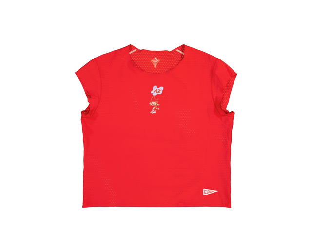 Alex Zono Alex Zono Sky Crop Tee Red - view 1