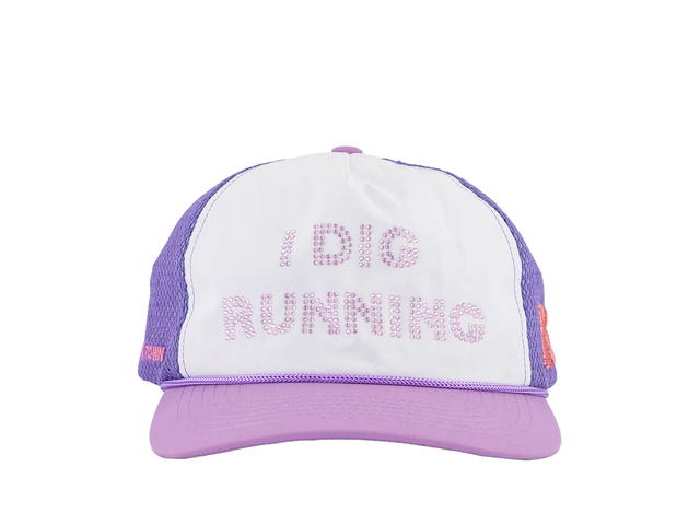 Alex Zono Alex Zono I DIG RUNNING Rinestone Trucker Purple - view 1