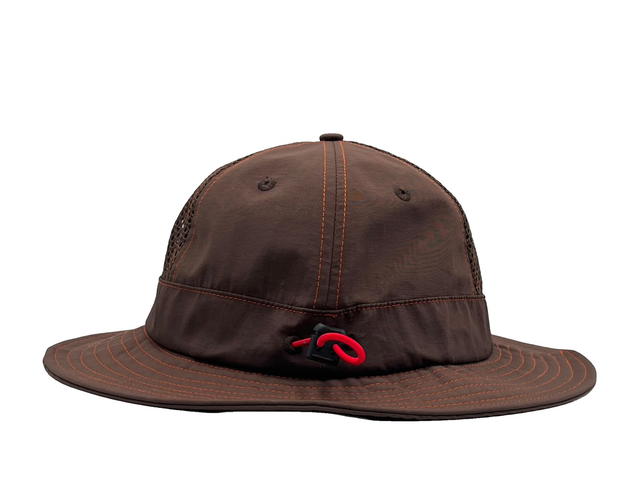 Alex Zono Alex Zono RUNNING Heart Bucket Hat Brown - view 2