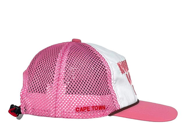 Alex Zono Alex Zono Running Loves You Trucker Hat Pink - view 2