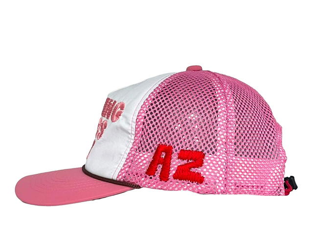 Alex Zono Alex Zono Running Loves You Trucker Hat Pink - view 3