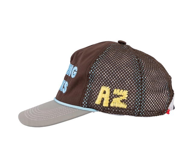 Alex Zono Alex Zono Running Rocks Trucker Hat Brown - view 2