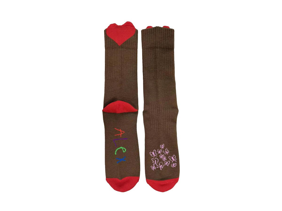 Alex Zono Alex Zono Butterfly Feet Huggers Multicolor