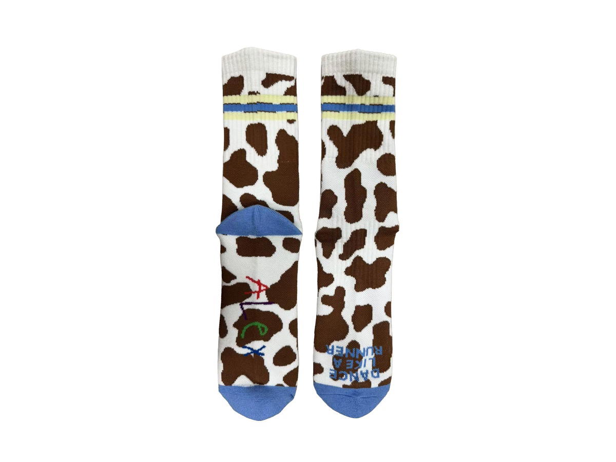 Alex Zono Alex Zono Dance Like A Runner Feet Huggers Multicolor