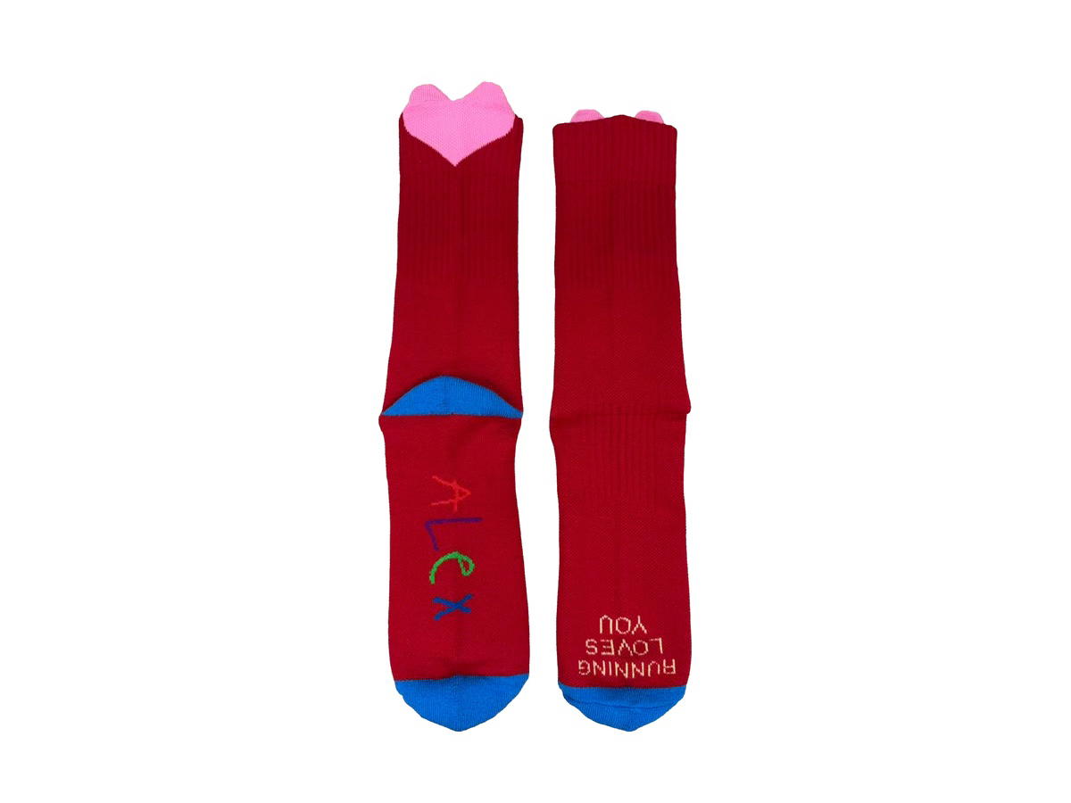Alex Zono Alex Zono Running Loves You Feet Huggers Multicolor