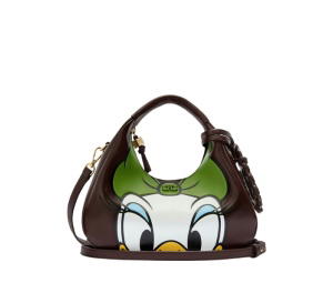 Buy Ganni X Disney Daisy Duck Mini Hobo Bag Seal Brown at Sasom – Authentic and Ready to Ship