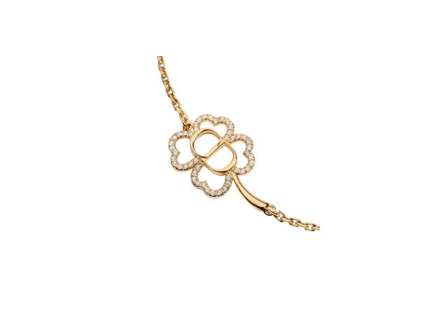 Dior Dior CD Shiny Clover Bracelet Gold-Finish - view 2